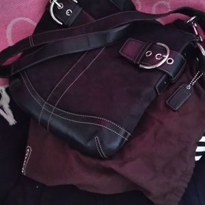 Coach Black crossbody bag